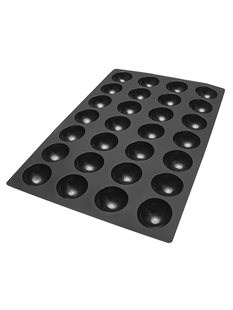 Tapis de cuisson - 0,68 KG - Silicone - Noir - 0,09 Litre - -60°C / +230°C - Silikomart - 070603