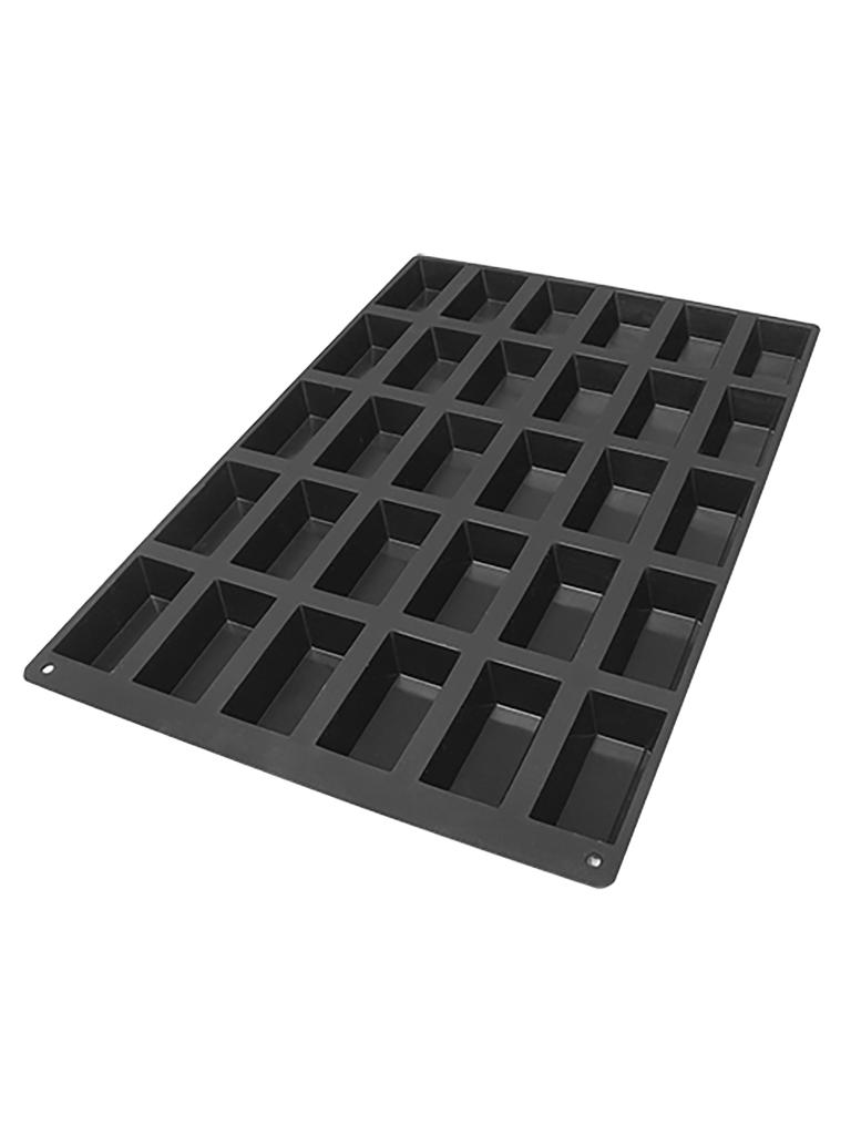 Tapis de cuisson Cakes-Mini - 0,76 KG - Silicone - Noir - 0,13 Litre - -60°C / +230°C - Silikomart - 070606