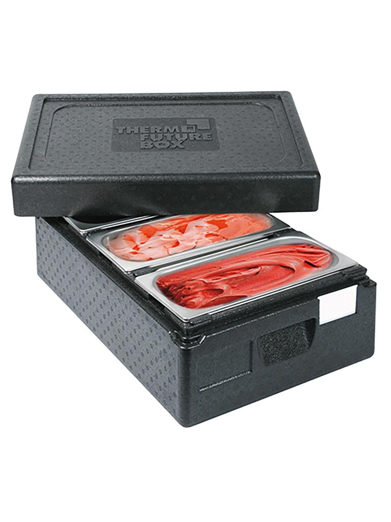 Thermobox - H 26 x 60 x 40 CM - 1,17 KG - Polypropylène - Noir - 6,1 Litre - Thermo Future Box - 235030