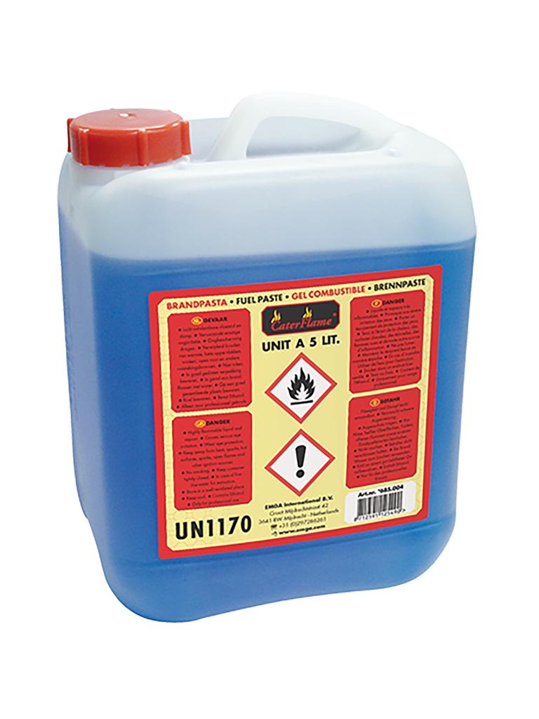 Pâte combustible - 4,25 KG - Ethanol - 5 Litre - CaterFlame - 685004