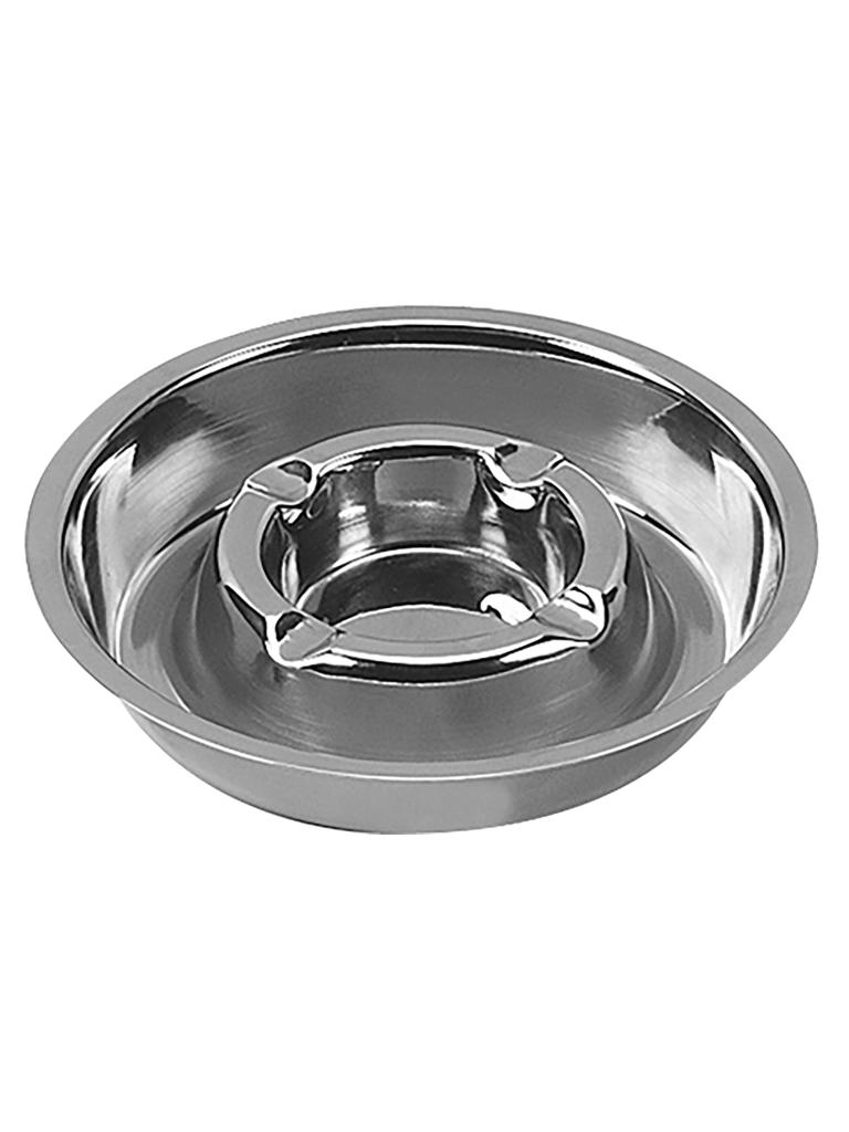 Cendrier - 0,3 KG - Ø16 CM - Inox - 887058