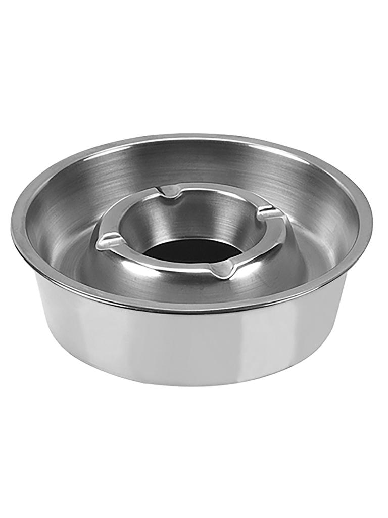 Cendrier Terrasse - 0,2 KG - Ø16 CM - Inox - 895887