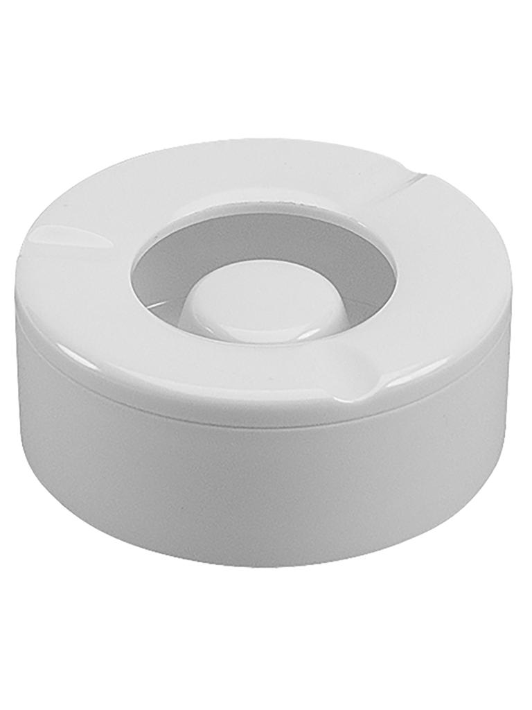 Cendrier Terrasse - H 4,3 CM - 0,115 KG - Ø10 CM - Mélamine - Blanc - WACA - 937181