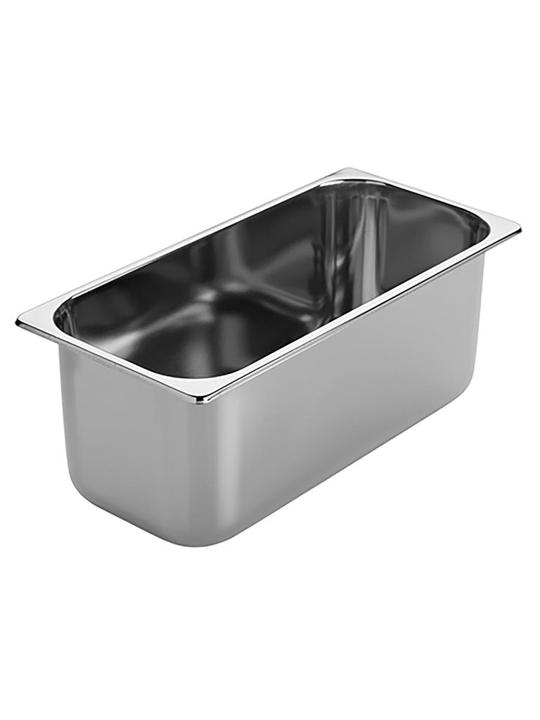 Bac à glace - H 15 x 36 x 16,5 CM - 0,83 KG - Acier inoxydable - 7,1 Litre - 953941