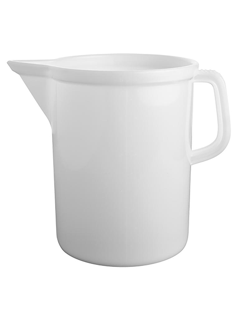 Gobelet doseur - H 24 CM - 0,8 KG - Ø19 CM - Polyéthylène - Blanc - 5 Litre - 956042