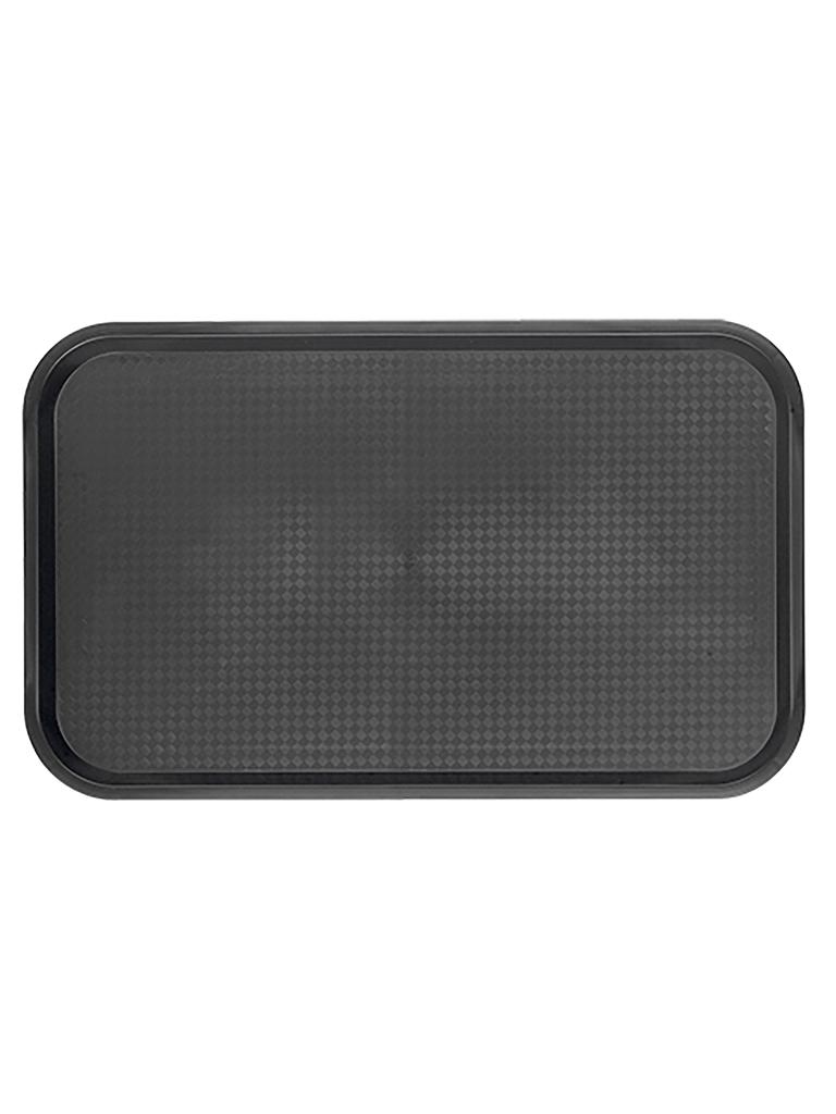 Plateau - 1/1 GN - H 2 x 53 x 32,5 CM - Polypropylène - Noir - Caterchef - 430175