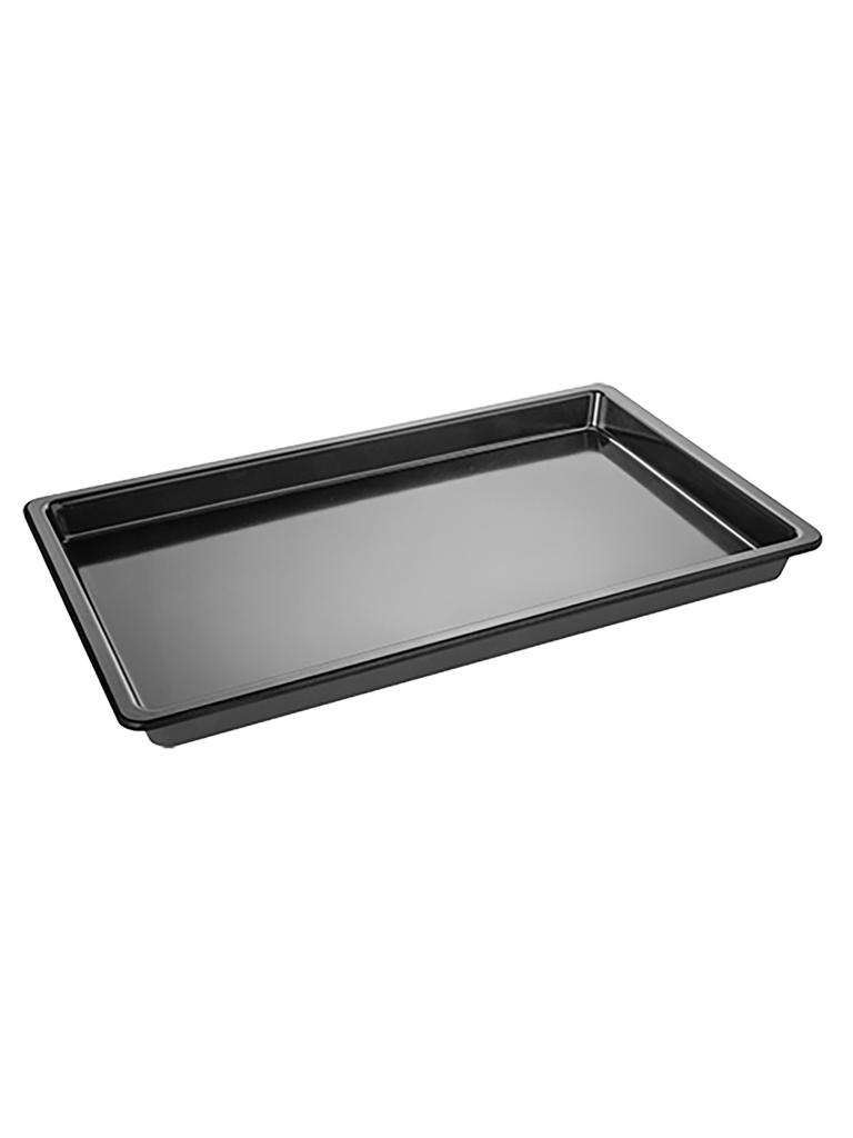 Bac gastronorme - 1/1 GN - H 4 x 53 x 32,5 CM - Mélamine - Noir - -20°C / +120°C - 060412