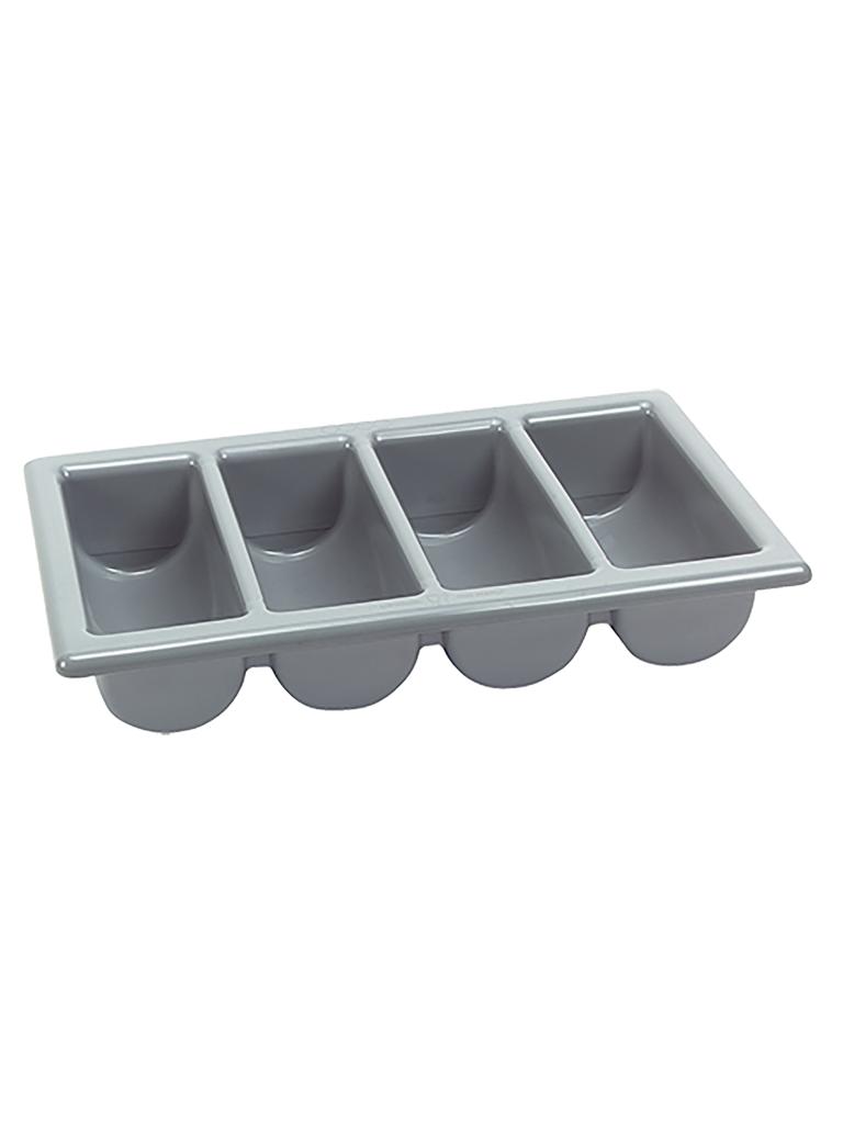 Range couverts - GN 1/1 - H 10 x 53 x 32,5 CM - - Gris - 850001