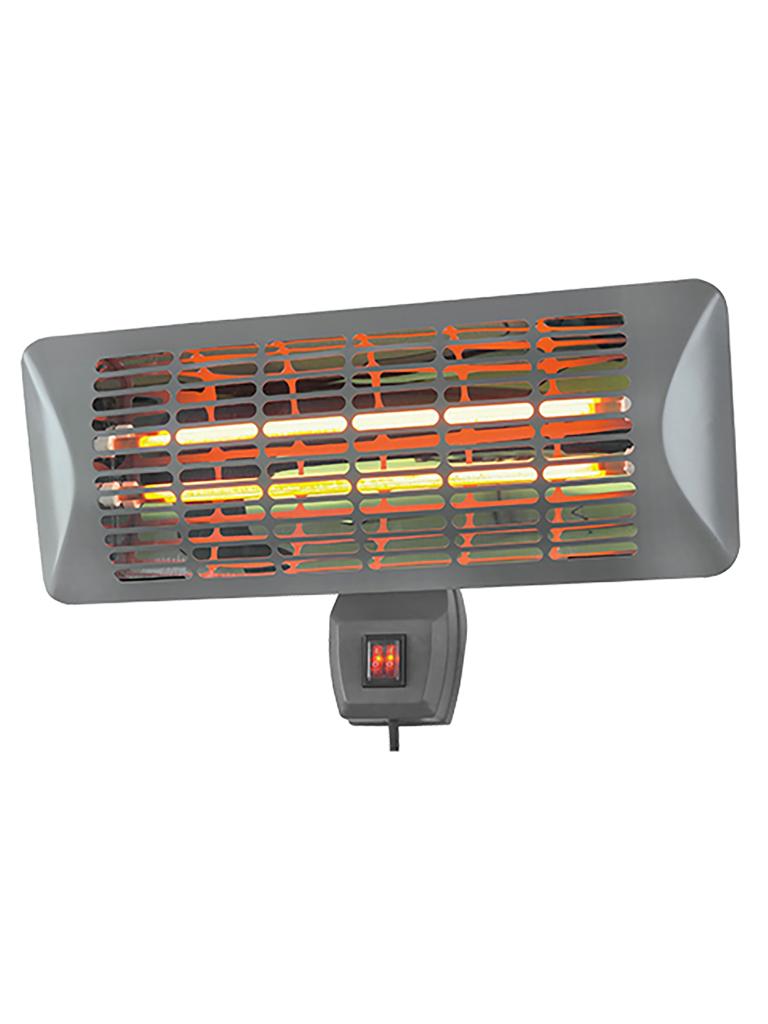 Chauffage de terrasse - H 17 x 50 x 32,5 CM - 2,1 KG - 220 - 240 V - 2000 W - Métal - 513030