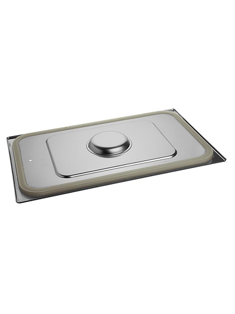 Couvercle Gastronorme - 1/1 GN - 53 x 32,5 CM - Inox - Avec Bord Silicone - Caterchef - 953515