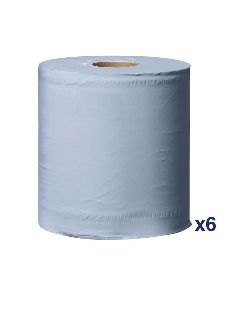 Rouleau essuie-mains - 6 pièces - Bleu - Papier - Tork - CL129