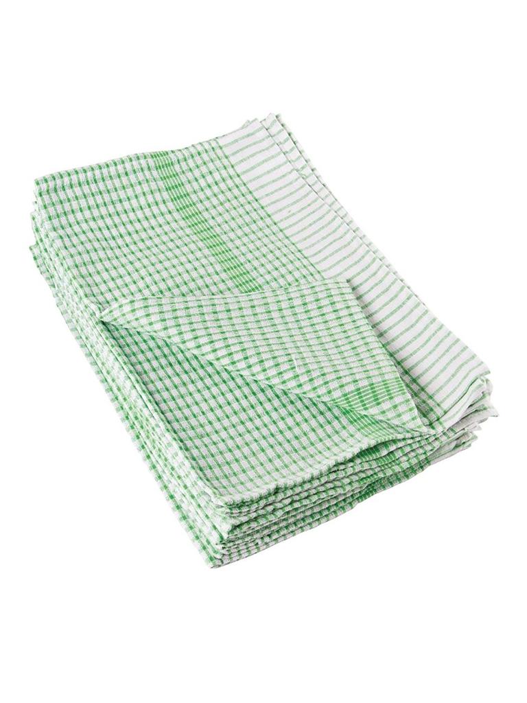 Torchon - 10 pièces - Vert - 50,8 x 76,2 CM - Coton/Polyester - Vogue - E700