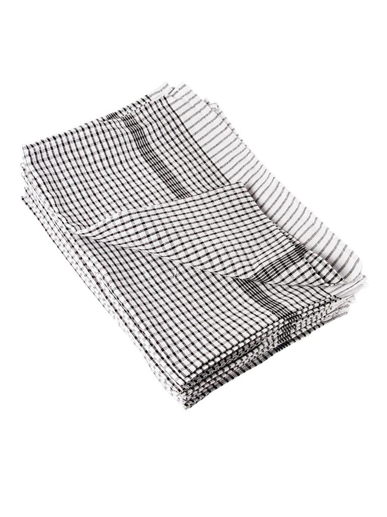 Torchon - 10 pièces - Noir - 76,2 x 50,8 CM - Coton/Polyester - Vogue - CC597