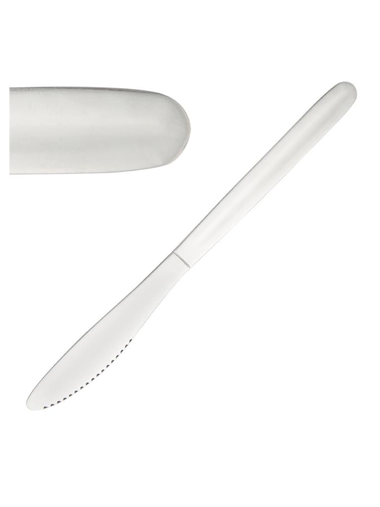 Couteau de table - 12 pièces - H 21,5 x 21,5 CM - Inox - Olympia - C116