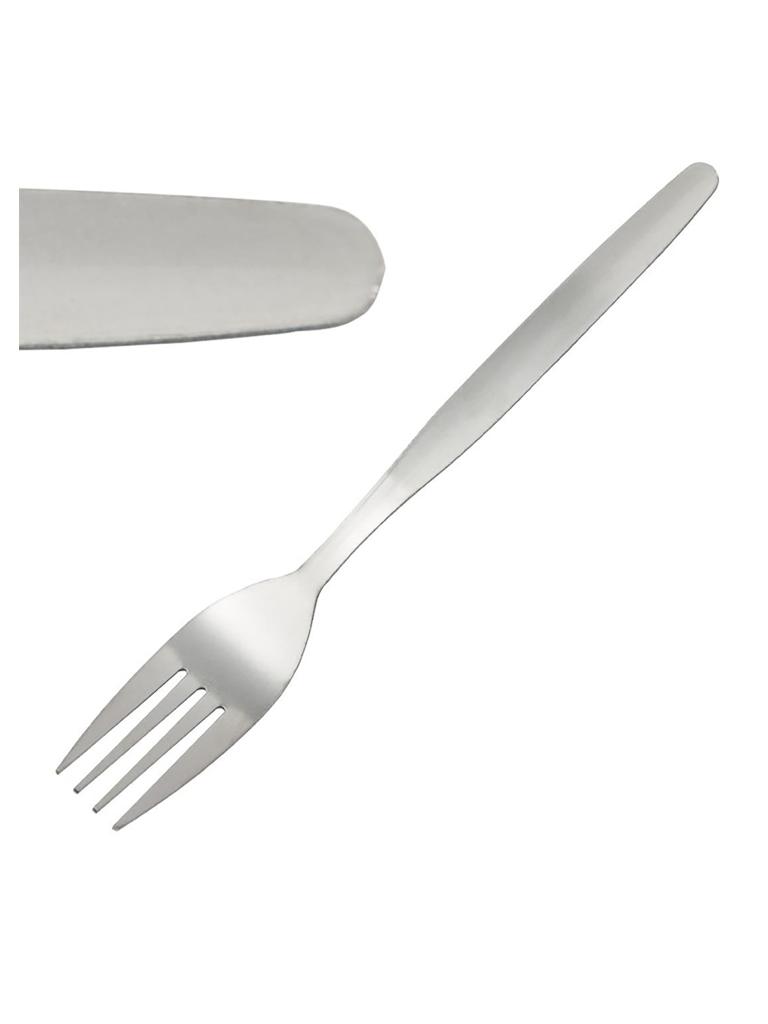 Fourchette de table - 12 pièces - H 20,5 x 20,5 CM - inox - Olympia - C117