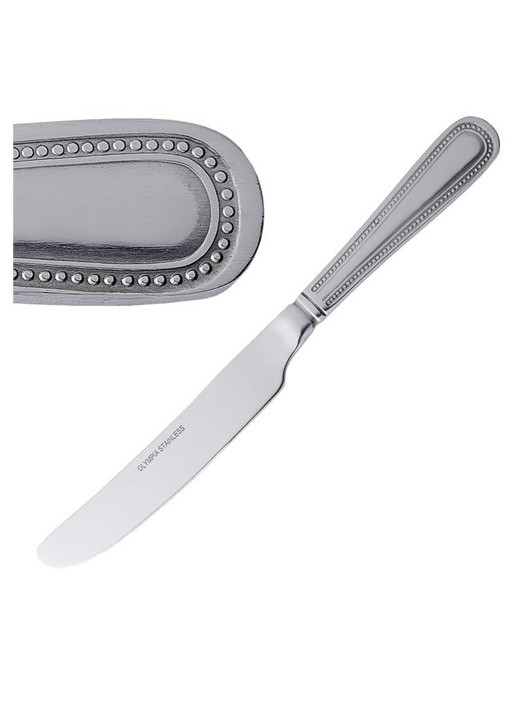 Couteau de table - 12 pièces - H 22,5 x 22,5 CM - Inox - Olympia - C125