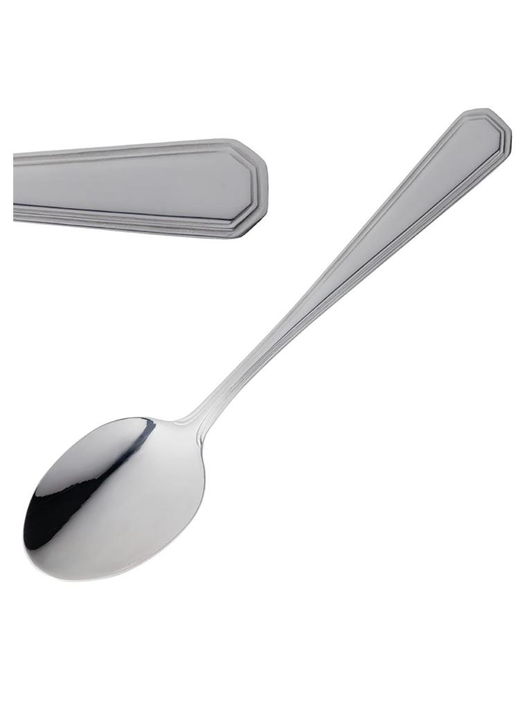 Cuillère à dessert - 12 pièces - 19 CM - inox - Olympia - D057