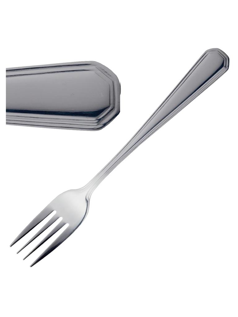 Fourchette de table - 12 pièces - 18,5 CM - inox - Olympia - D059