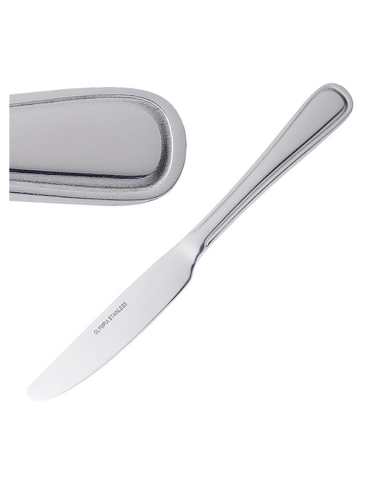 Couteau à dessert - 12 pièces - 22 CM - inox - Olympia - D506