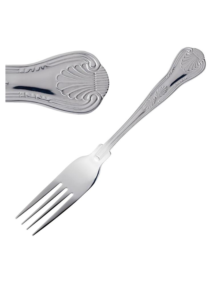 Fourchette de table - 12 pièces - 20,5 CM - inox - Olympia - D683
