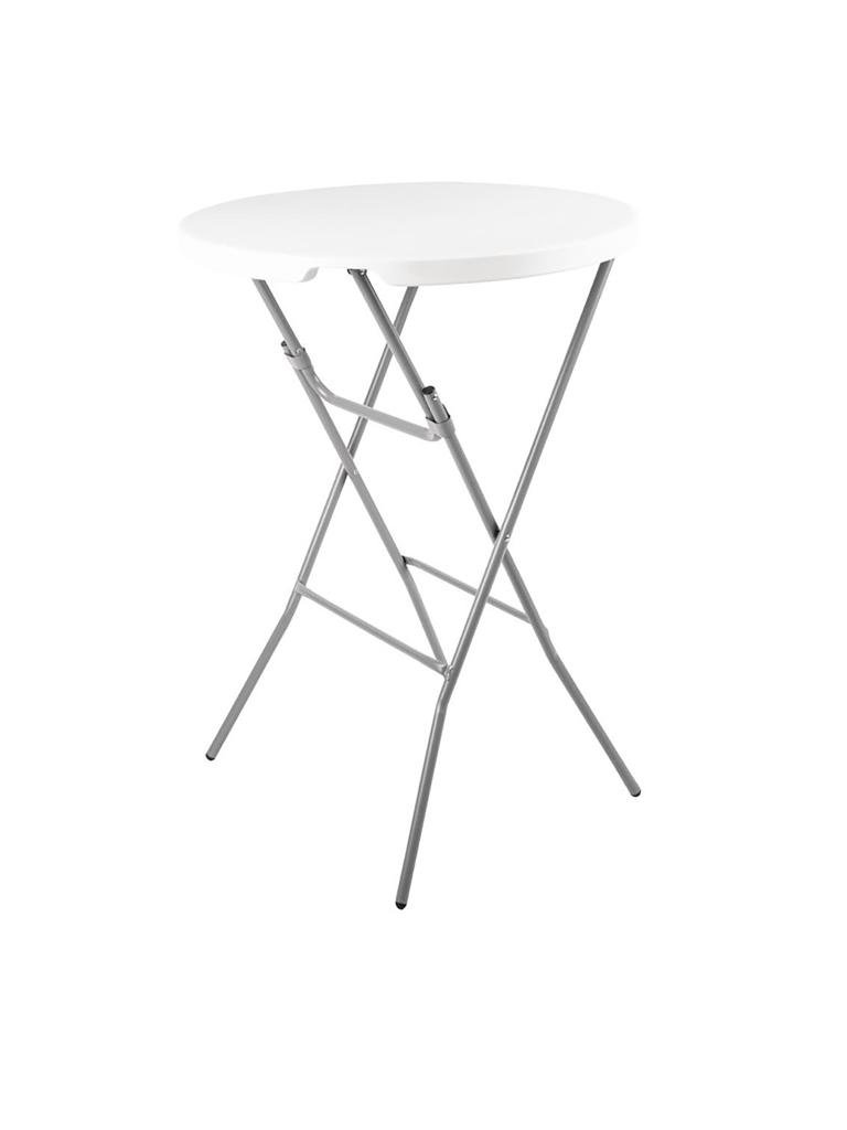 Debout - Pliable - Bleu/Or - Ø 80 x H 110 x 80 x 80 CM - Polypropylène/Acier - Bolero - DL046