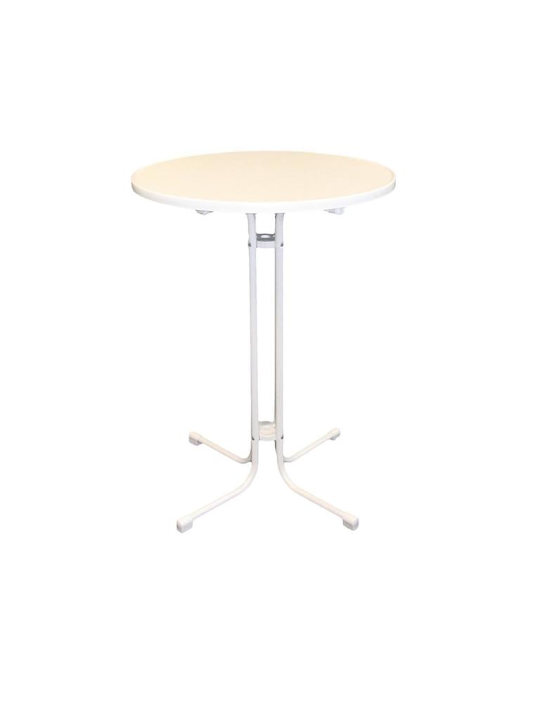 Table haute - Monaco - Blanc - H851