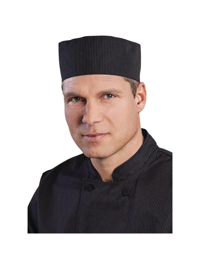 Bonnet - Unisexe - Taille unique - Rayures fines - Polyester/Coton - Chef Works - B228