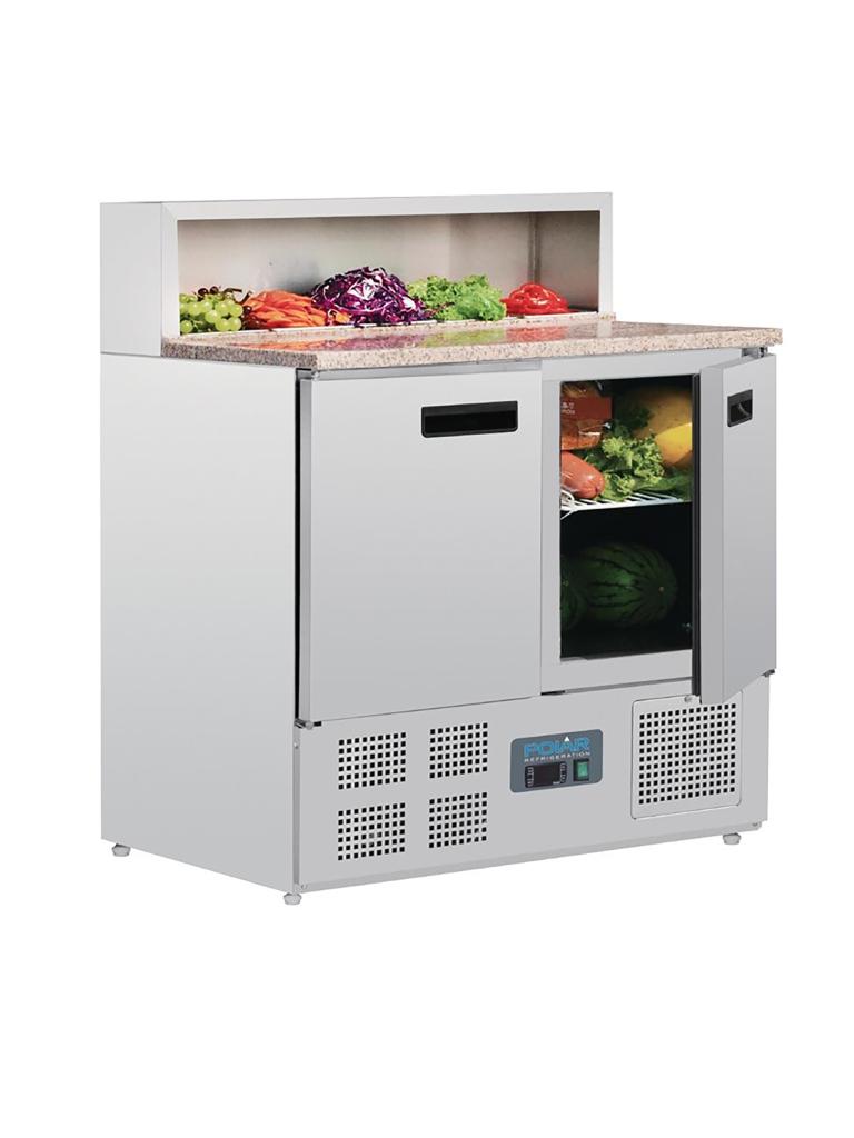 Saladette - 288 Litre - 2 portes - H 110 x 90 x 70 CM - 230 V - Polar - G603