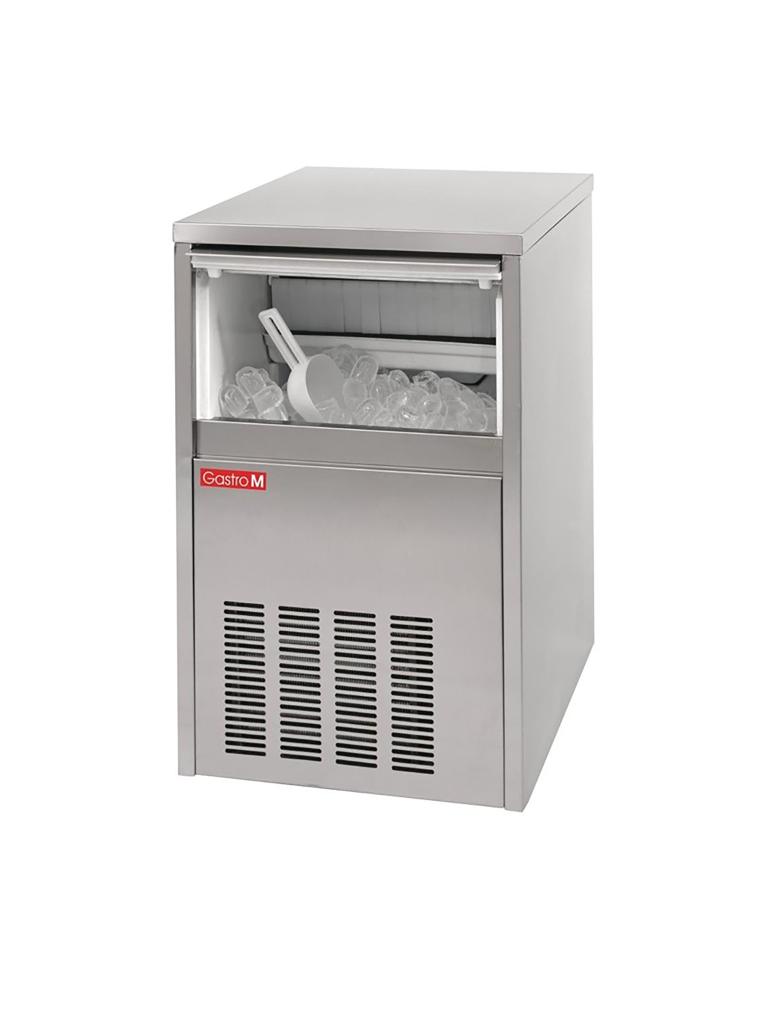 Machine à glaçons - 28kg/24h - H 67 x 40 x 46 CM - 230 V - Inox - Gastro M - CT694