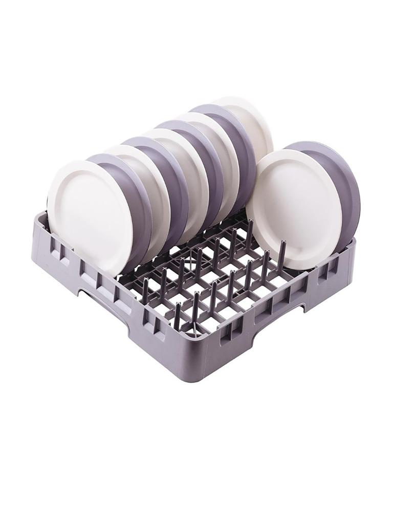 Panier lave-vaisselle - H 10,1 x 50 x 50 CM - Polypropylène - Cambro - DL337