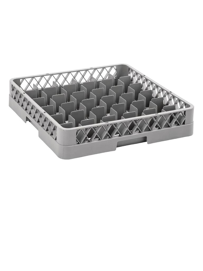 Panier lave-vaisselle - 36 compartiments - H 10 x 50 x 50 CM - Plastique - Vogue - F614