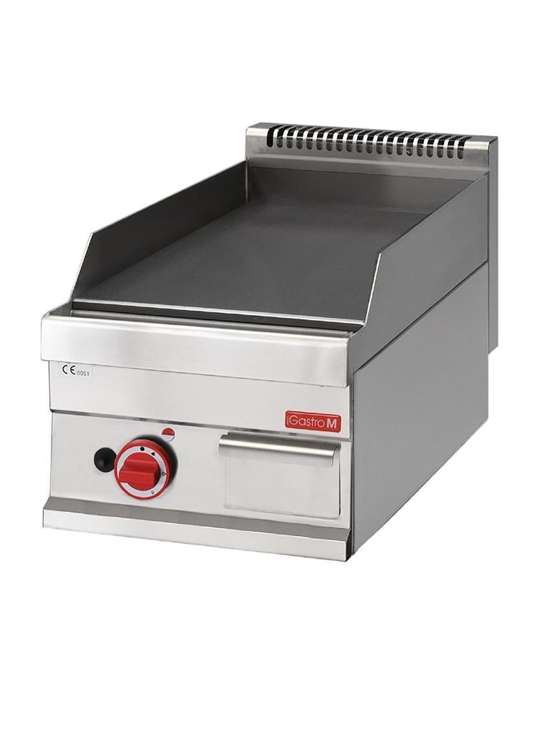Plancha - Ligne 650 - Gaz - H 28 x 40 x 65 CM - 5,7 kW - Inox - Gastro M - GL917