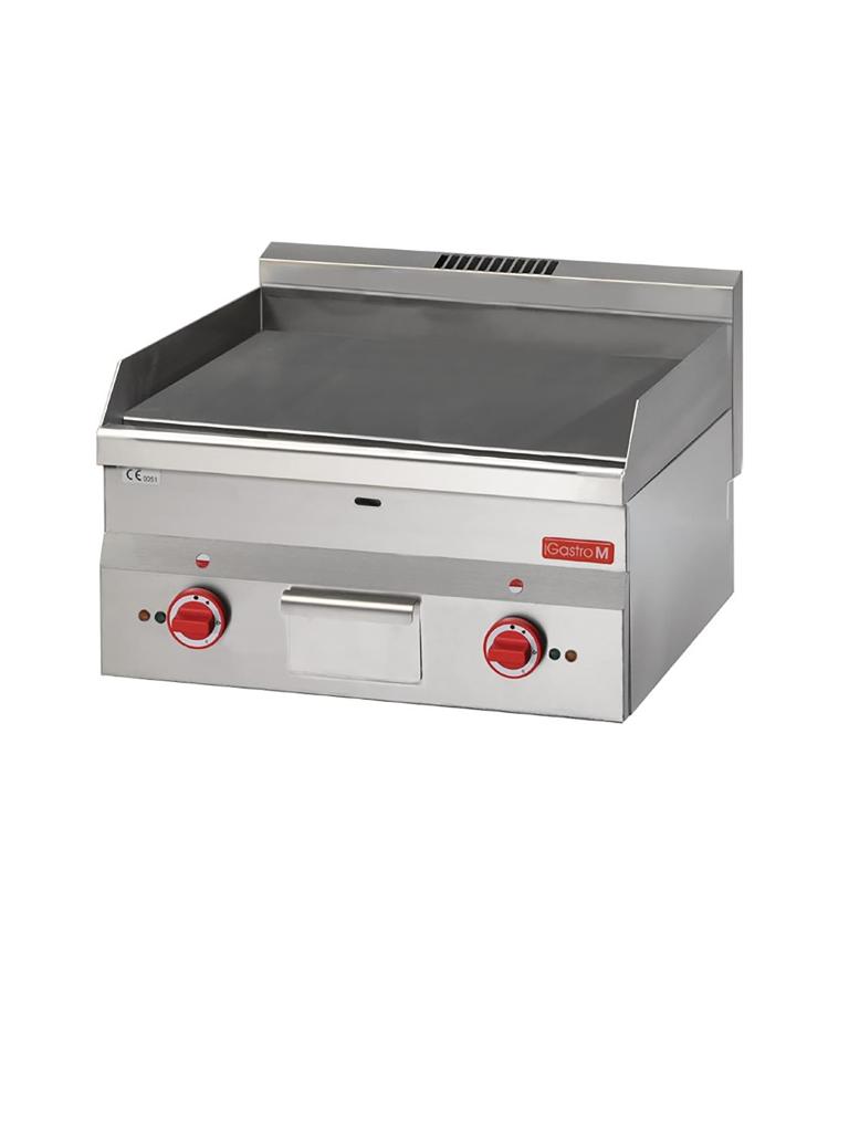 Plancha - Ligne 600 - Electrique - H 28 x 60 x 60 CM - 6 kW - 400 V - Inox - Gastro M - GL905
