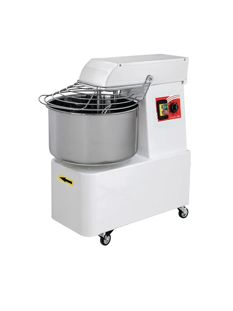 Pétrin à spirale - H 70,5 x 39,5 x 62,5 CM - 230 V - Acier - Gastro M - DS187