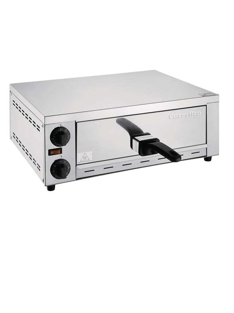 Four à pizza - H 18,8 x 38 x 48,6 CM - 220-240 V - Inox - Caterlite - CR912