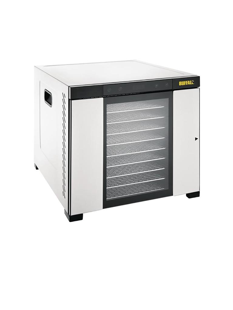 Etuve de séchage - H 43 x 53,5 x 41,7 CM - 1000 W - 220-240 V - Inox - Buffalo - CS950