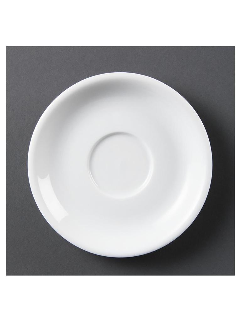 Tasse à cappuccino soucoupe - 12 pièces - Porcelaine - Olympia - CB470