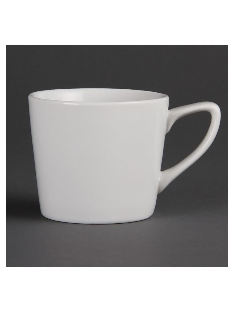 Tasse à café - 20 CL - 12 pièces - H 7 x 11,6 x 8,1 CM - Porcelaine - Olympia - CE536