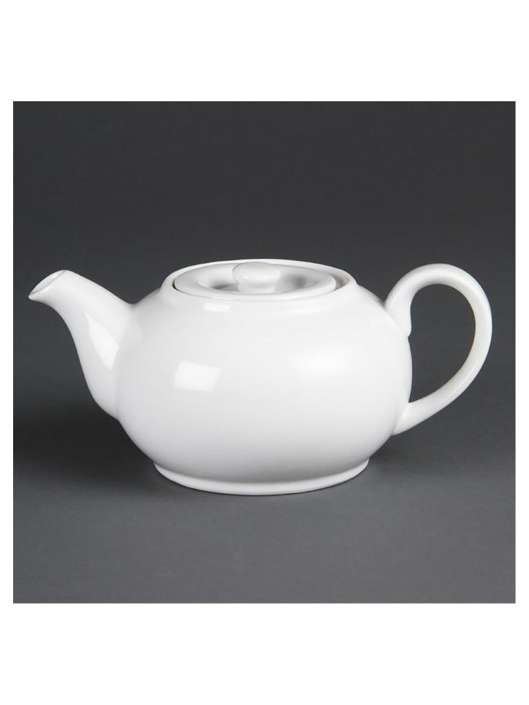 Théière - 42,6 CL - 4 pièces - H 7,5 x 16,9 x 11,4 CM - Porcelaine - Olympia - CB473