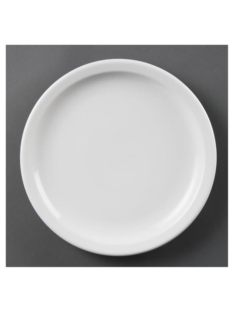 Assiette - 12 pièces - Ø 23 CM - Porcelaine - Olympia - CB489