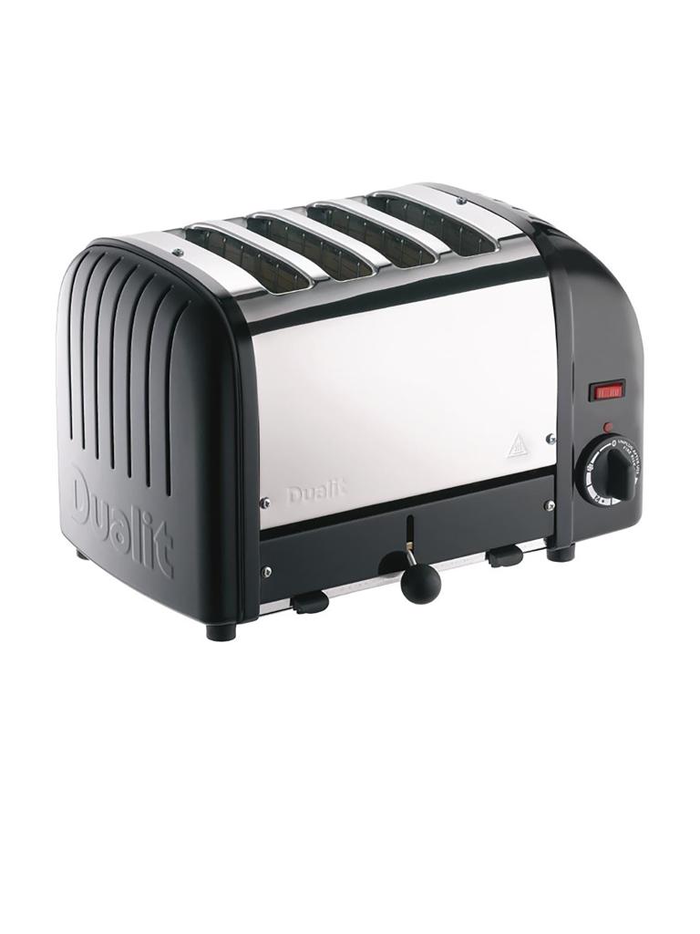 Grille-pain - 4 emplacements - Noir - H 22 x 36 x 21 CM - 230 V - Dualit - E266