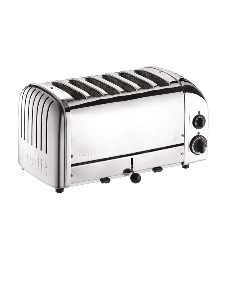 Grille-pain - 6 fentes - inox - H 22 x 46 x 21 CM - 230 V - Dualit - E972