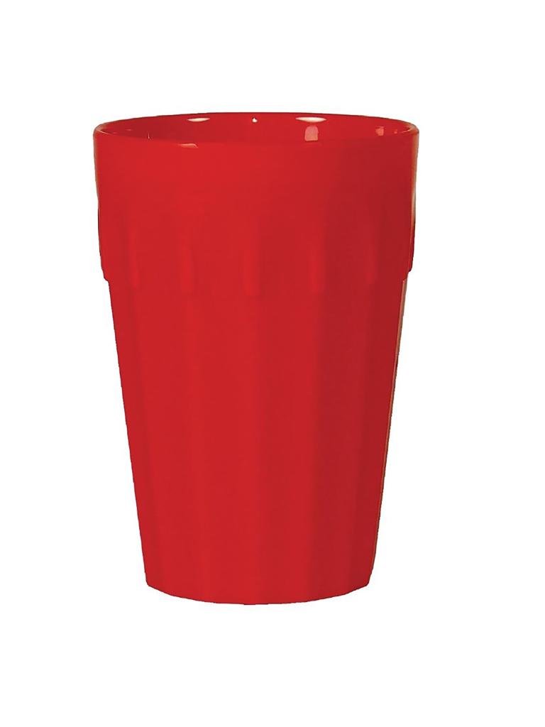 Gobelet - 14,2 CL - 12 pièces - Rouge - H 8,4 CM - Polycarbonate - Olympia - CE273