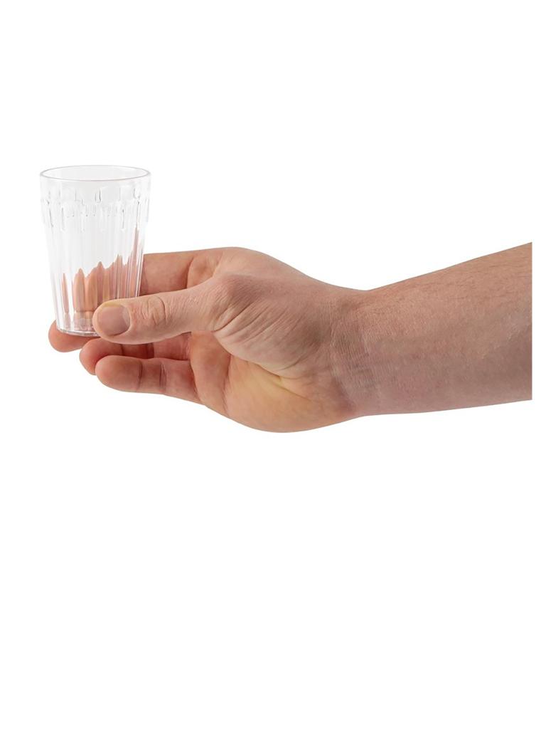 Verre - 14,2 CL - 12 pièces - Ø 5,8 x H 8,3 x 8,3 CM - Polycarbonate - Olympia - DP239