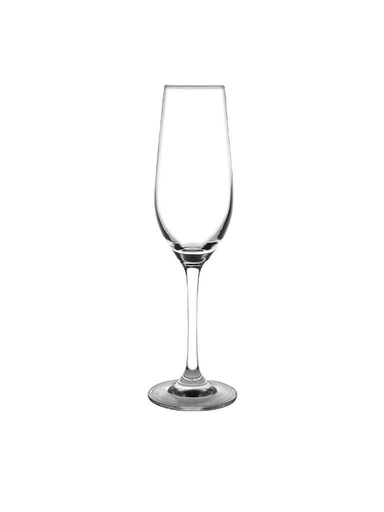 Verre à champagne - 22,5 CL - 6 pièces - Ø 7 x H 24 CM - Cristal - Olympia - GF736