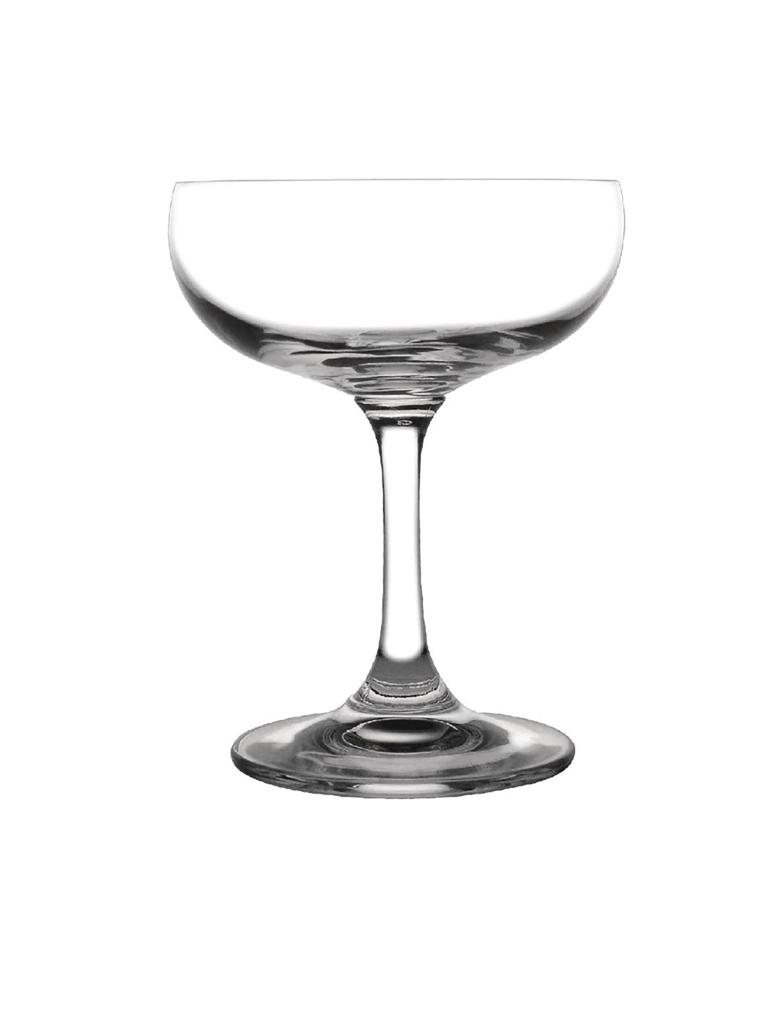 Coupe à Champagne - 20 CL - 6 pièces - Ø 9,5 x H 12,5 CM - Cristal - Olympia - GF732