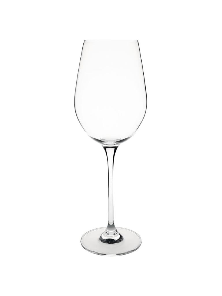 Verre à vin - 38 CL - 6 pièces - Blanc - Ø 6,5 x H 24,5 CM - Cristal - Olympia - CS494
