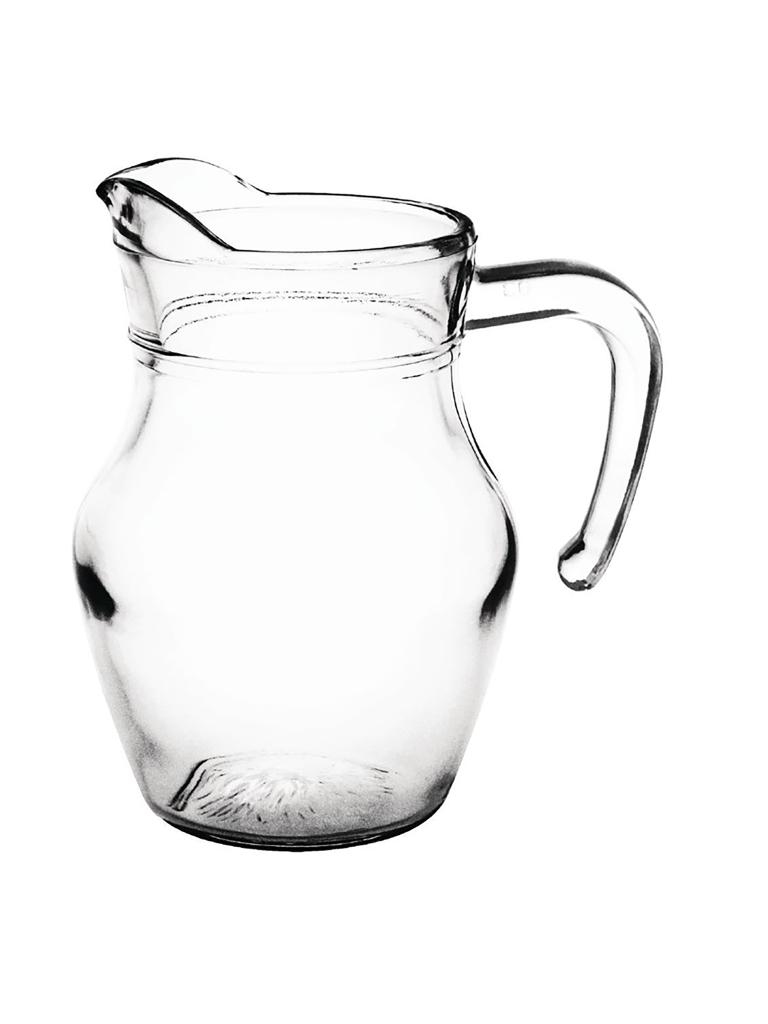 Carafes - 0,5 Litre - 6 pièces - Ø 14,5 x H 14,5 CM - Verre - Olympia - GM575