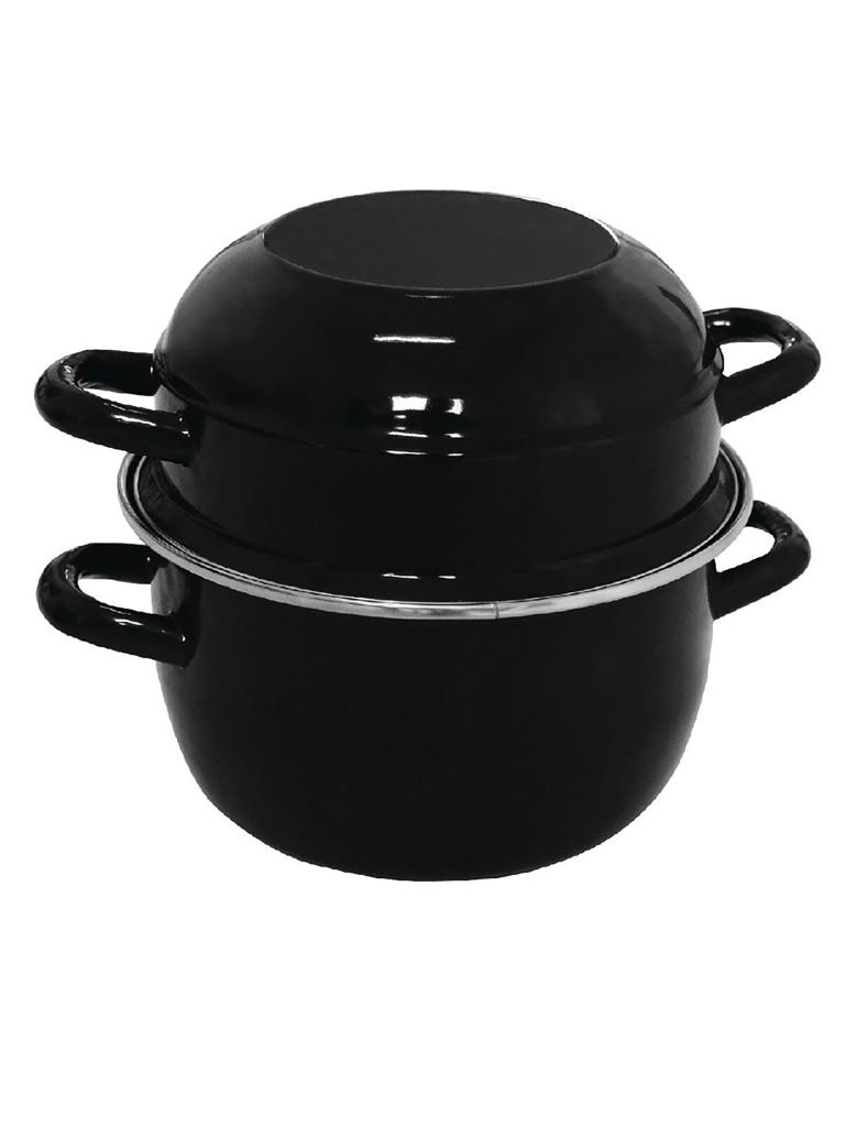 Poêle à moules - Ø 20 x H 18 CM - Émail - Olympia - CD678