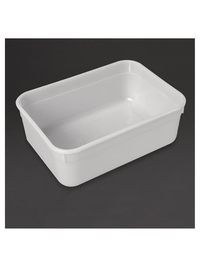 Pots à glace - 2 Litre - 20 pièces - Jaune - H 22,1 x 15,8 x 7,5 CM - Polypropylène - CS828
